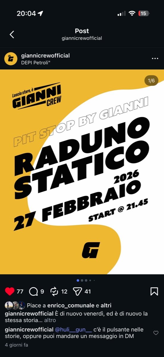 *prova* evento Gianni 20 marzo